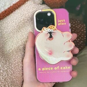 Pink Cartoon Phone Case